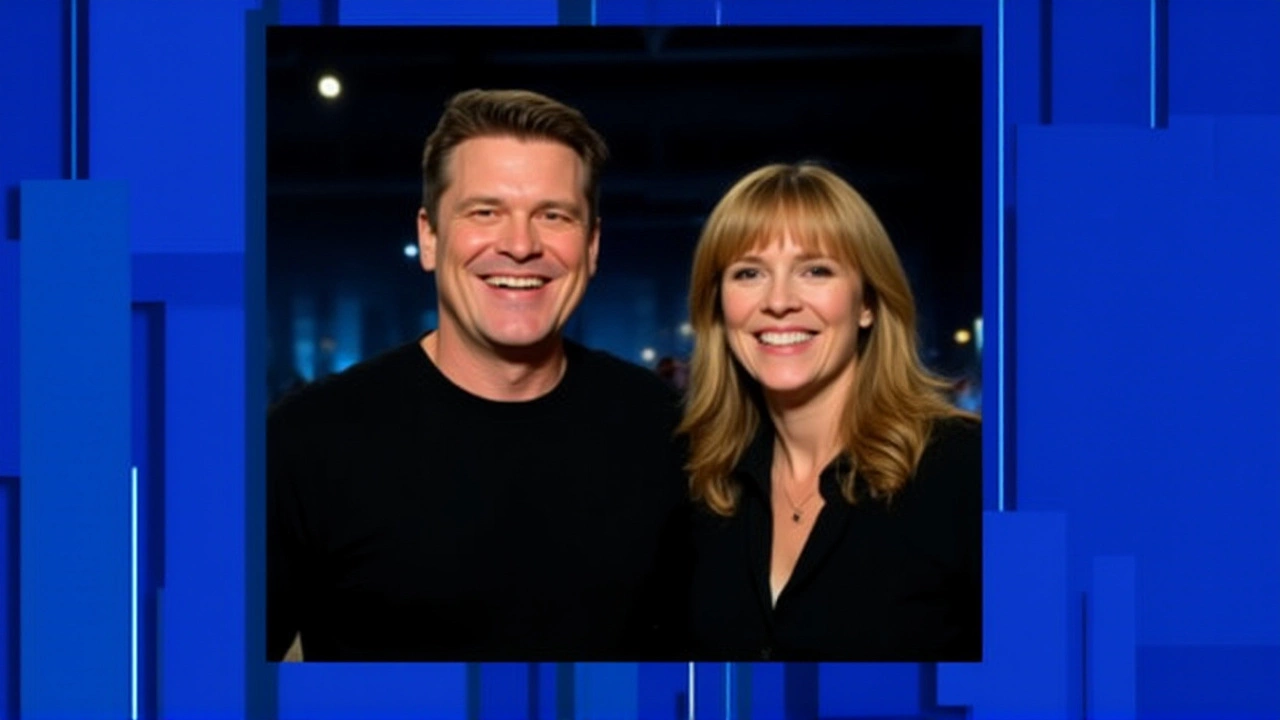 Lions Coach Dan Campbell and Wife Holly Rock Matching Black Outfits at AC/DC Concert